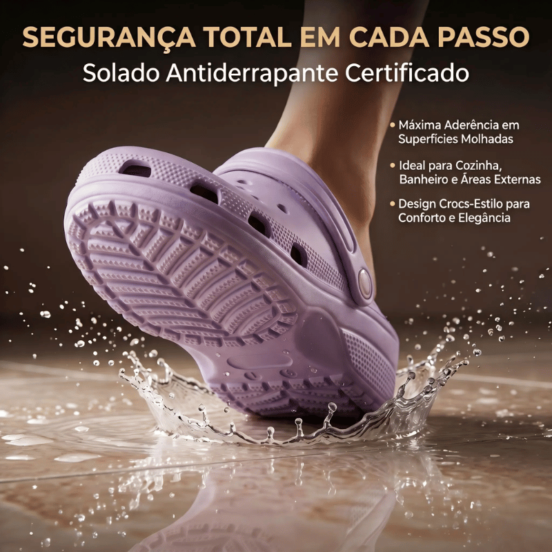 Babuche Feminino com 10 Charms Decorativos