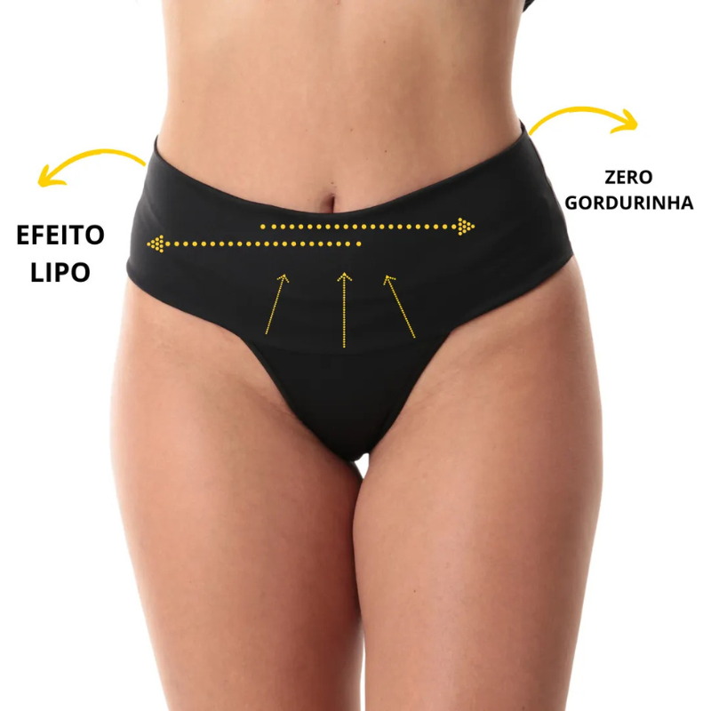 Compre 4 Leve 5 - Calcinhas Super Compressão Shape Turbo e Zero Barriga