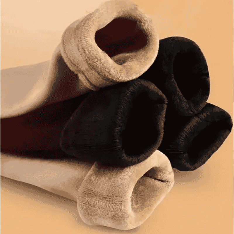 Kit Meia Térmica Forrada Feminina e Masculina