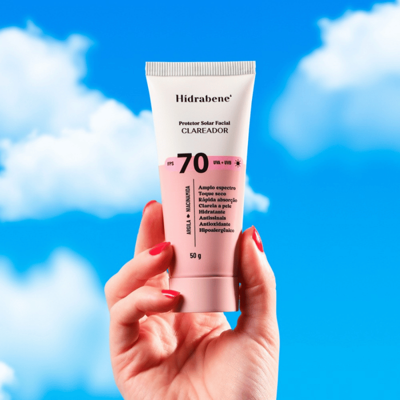 Protetor Solar Facial FPS - Protetor, Clareador e Antimanchas