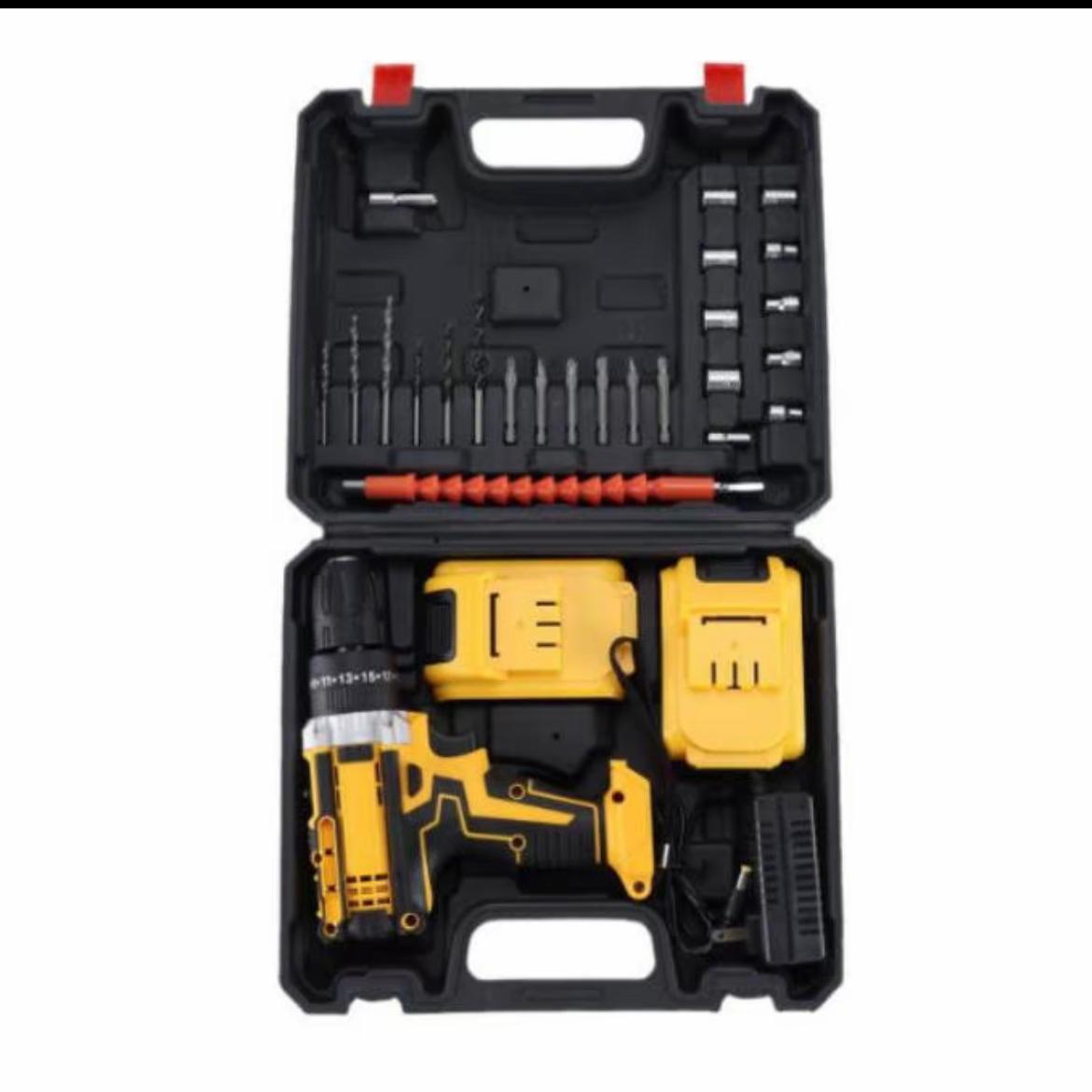 Furadeira e Parafusadeira Sem Fio 48V com 2 Baterias