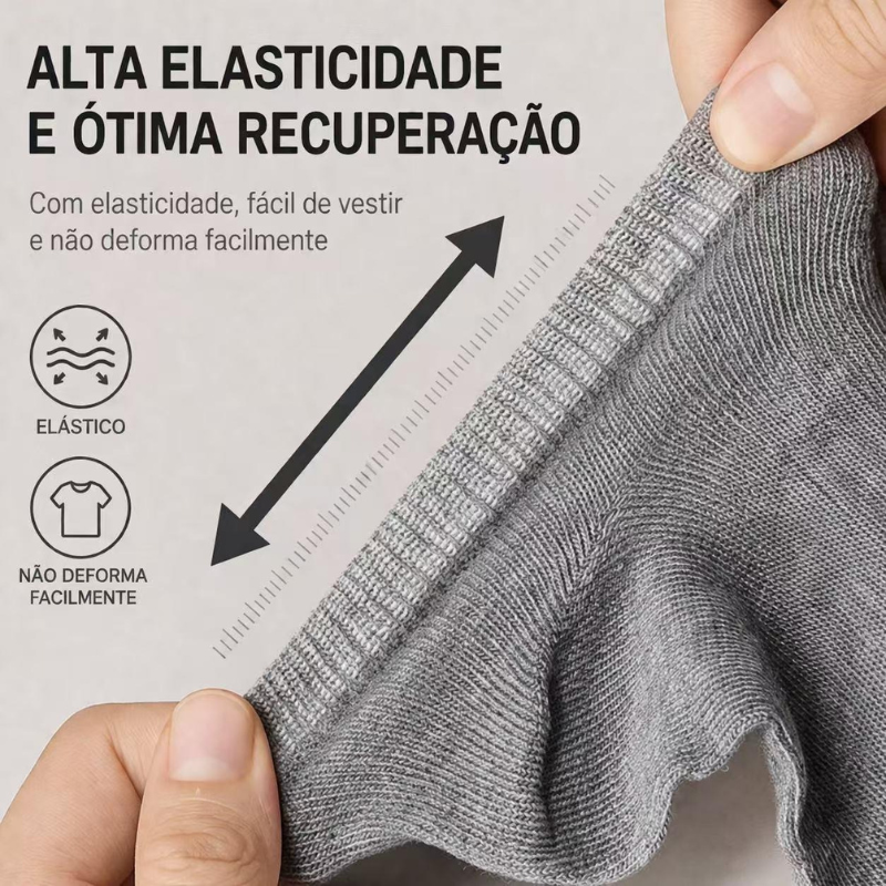 Kit 12 Pares Meia Soquete